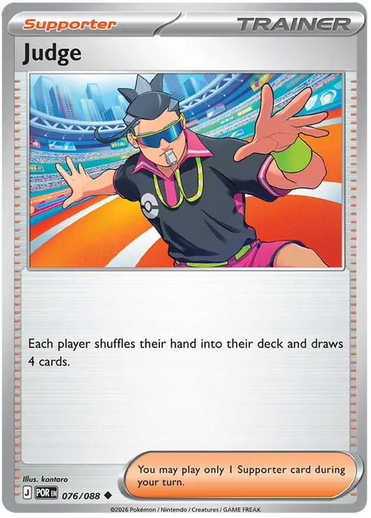 076/088 Judge (Perfect Order) Pokémon card (English)