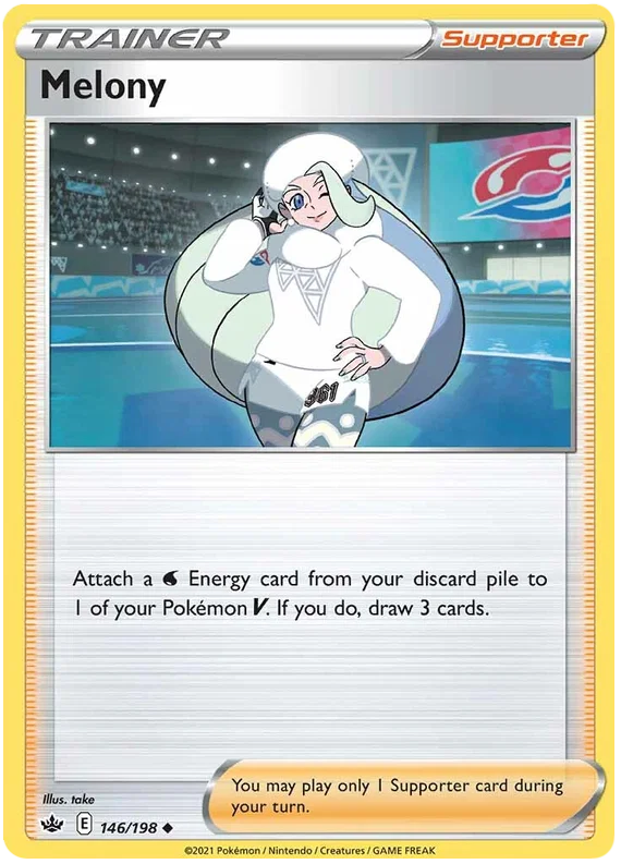 146/198 Melony (Supporter) (Chilling Reign) Pokémon card (English)