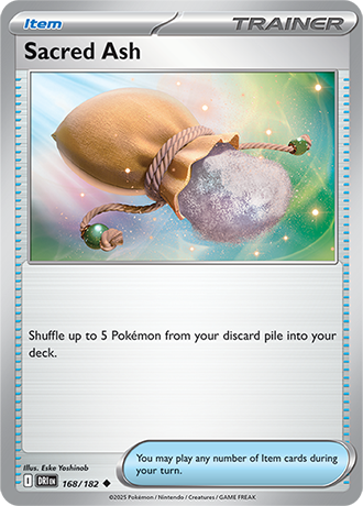 168/182 Sacred Ash - Destined Rivals - Pokemon card (English)