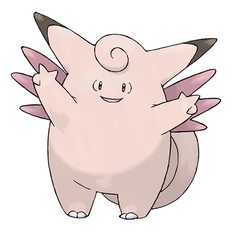 40/68 Clefable (Rare) (Hidden Fates) Pokémon card (English)