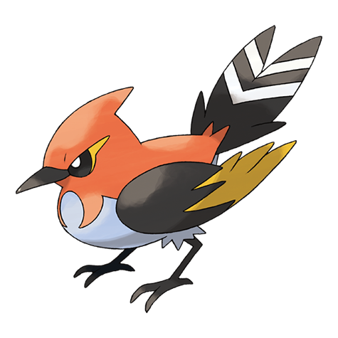 029/193 Fletchinder Reverse holo - Paldea Evolved - Pokémon card (English)