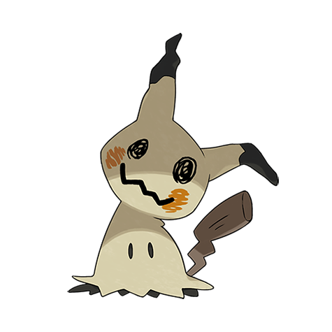 081/189 Mimikyu (Rare) (Darkness Ablaze) Pokemon card (English)