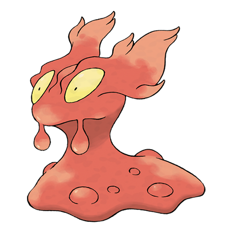 034/264 Slugma (Reverse Holo) (Fusion Strike) Pokemon card (English)